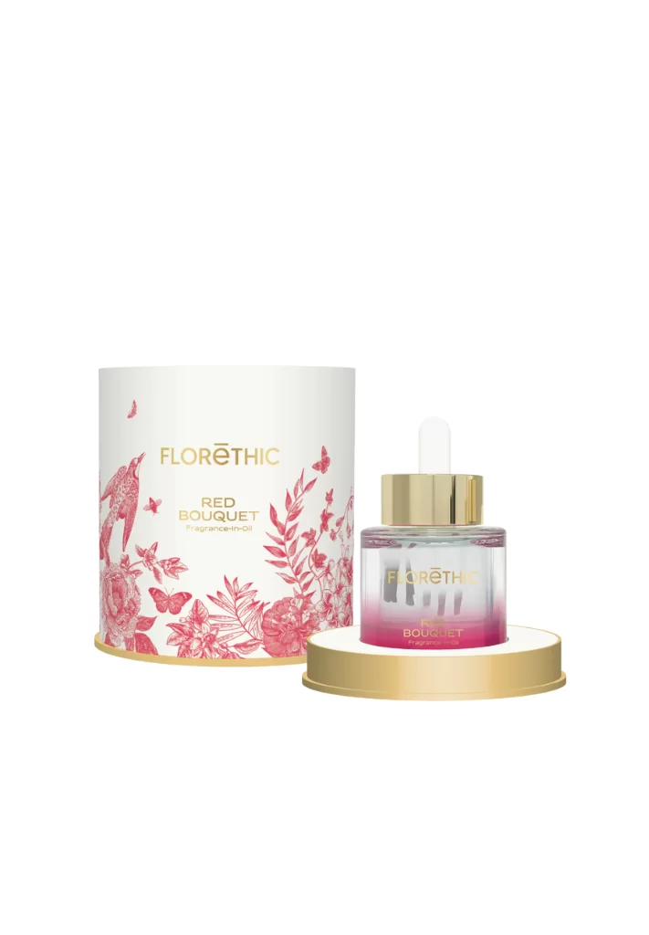 FLORĒTHIC aliejiniai plaukų kvepalai Dream Red Bouquet 30ml.