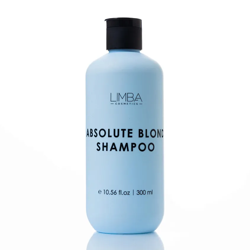 LIMBA COSMETICS šampūnas šviesių plaukų priežiūrai namuose 300ml.