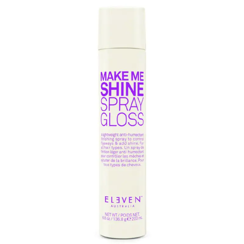 ELEVEN AUSTRALIA žvilgesio suteikianti priemonė plaukams Make Me Shine Spray Gloss, 200ml.