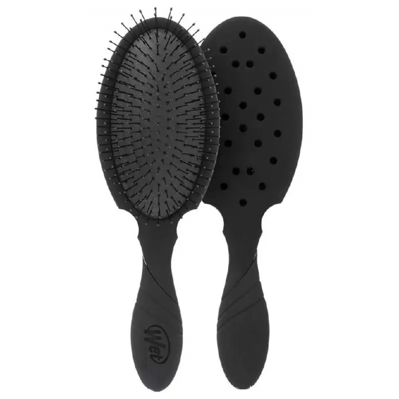 WET BRUSH šepetys plaukams juodos spalvos, ovalus